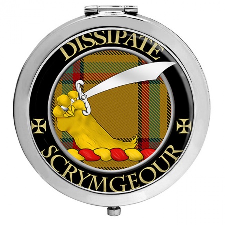 Scrymgeour Scottish Clan Crest Compact Mirror