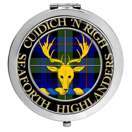 Seaforth Highlanders Scottish Clan Crest Compact Mirror
