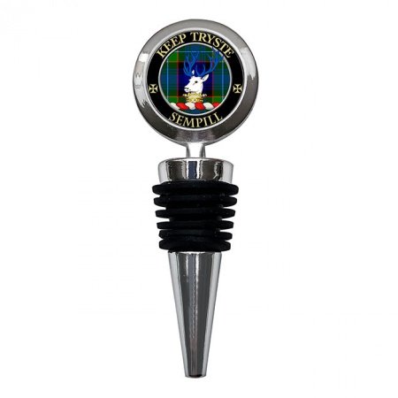 Sempill Scottish Clan Crest Bottle Stopper