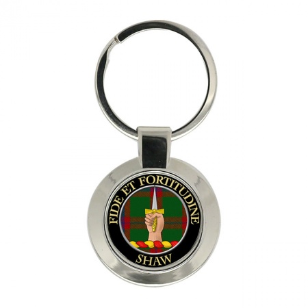 Shaw Scottish Clan Crest Key Ring