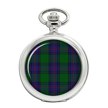 Shaw Scottish Tartan Pocket Watch