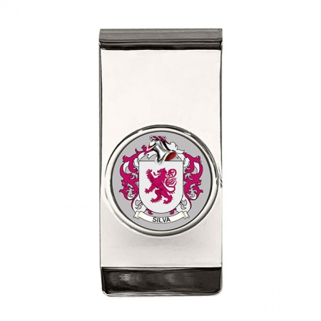 Silva (Portugal) Coat of Arms Money Clip