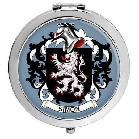 Simon (France) Coat of Arms Compact Mirror