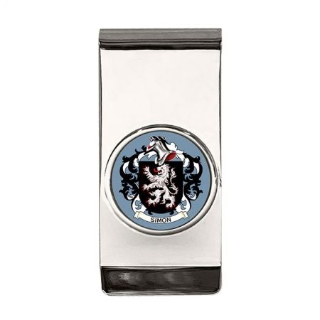 Simon (France) Coat of Arms Money Clip