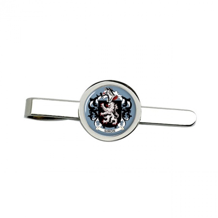 Simon (France) Coat of Arms Tie Clip