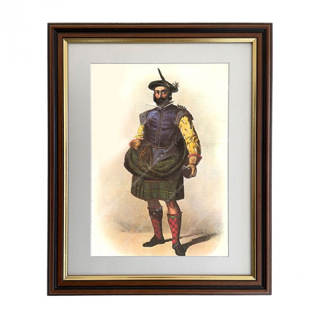 Skene Scottish Clansman Print