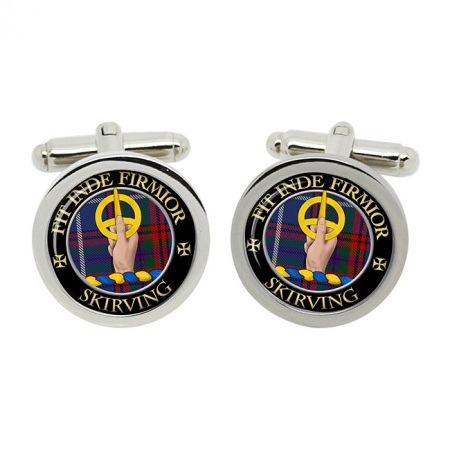 Skirving Scottish Clan Crest Cufflinks