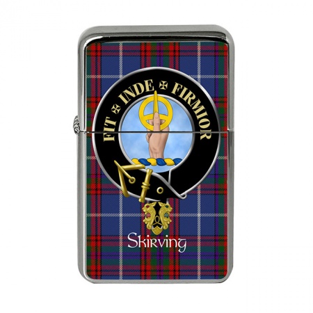 Skirving Scottish Clan Crest Flip Top Lighter