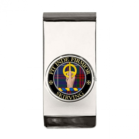 Skirving Scottish Clan Crest Money Clip