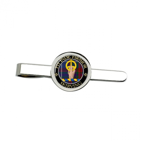 Skirving Scottish Clan Crest Tie Clip