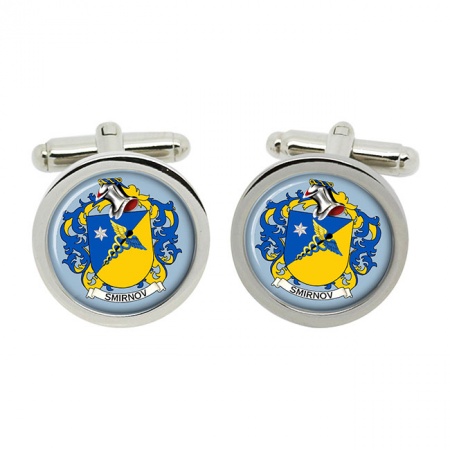 Smirnov (Russia) Coat of Arms Cufflinks