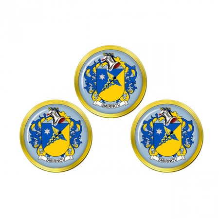 Smirnov (Russia) Coat of Arms Golf Ball Markers