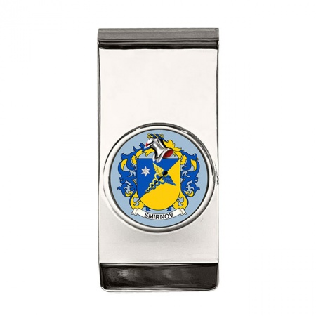 Smirnov (Russia) Coat of Arms Money Clip