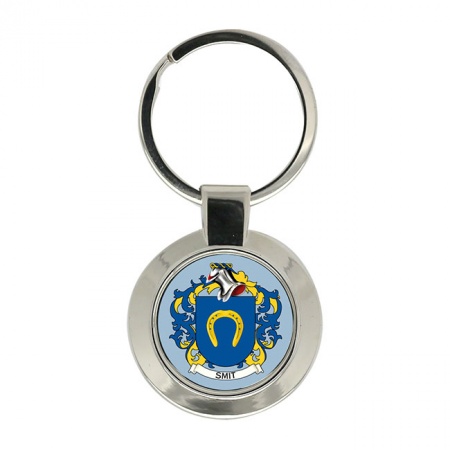Smit (Netherlands) Coat of Arms Key Ring