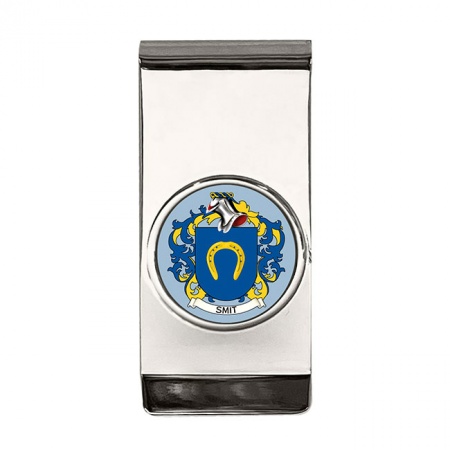 Smit (Netherlands) Coat of Arms Money Clip