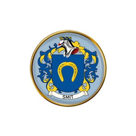 Smit (Netherlands) Coat of Arms Pin Badge