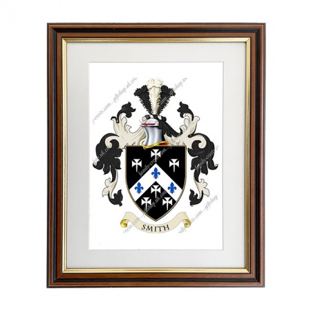 Smith (England) Coat of Arms Framed Print