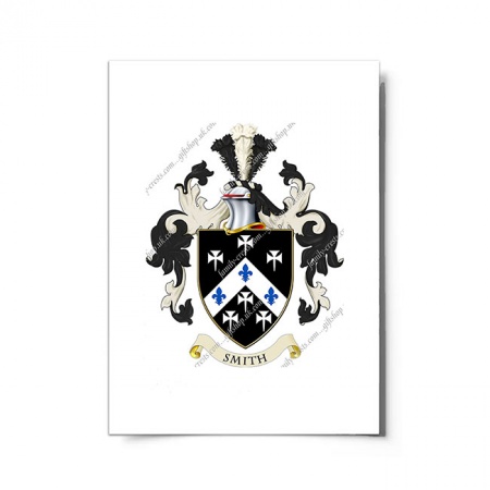 Smith (England) Coat of Arms Print