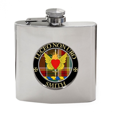 Smith Scottish Clan Crest Hip Flask