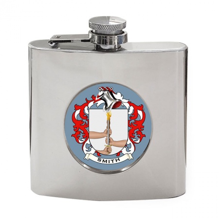 Smith (Ireland) Coat of Arms Hip Flask
