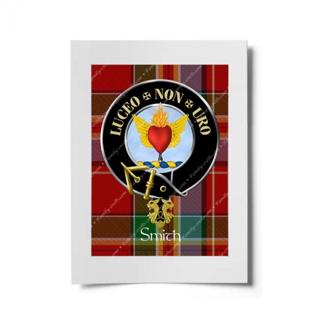 Smith Scottish Clan Crest Ready to Frame Print