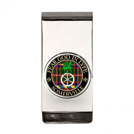 Somerville Scottish Clan Crest Money Clip