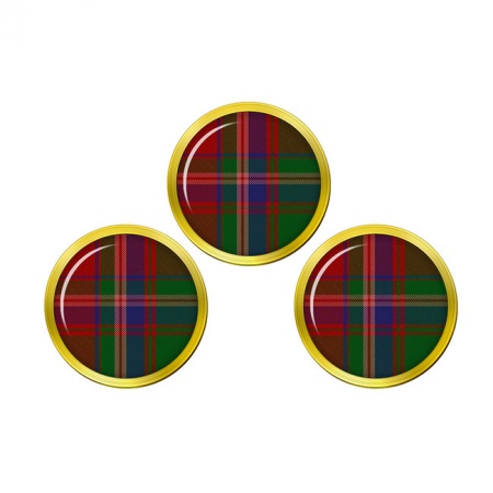 Somerville Scottish Tartan Golf Ball Markers