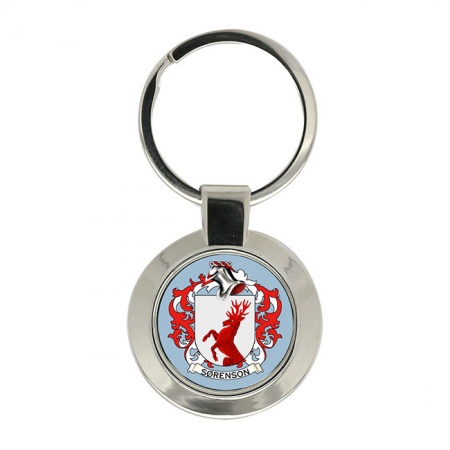 Srensen (Denmark) Coat of Arms Key Ring