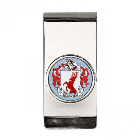 Srensen (Denmark) Coat of Arms Money Clip