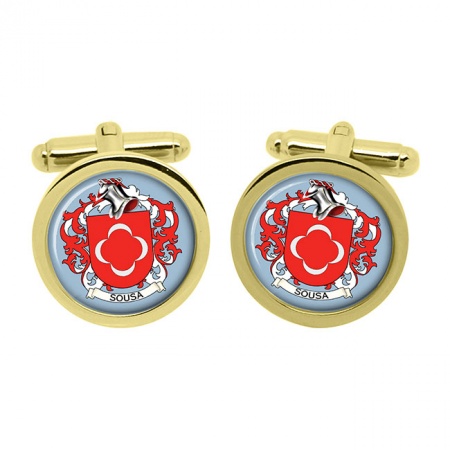 Sousa (Portugal) Coat of Arms Cufflinks