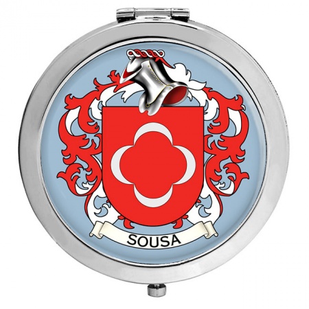Sousa (Portugal) Coat of Arms Compact Mirror