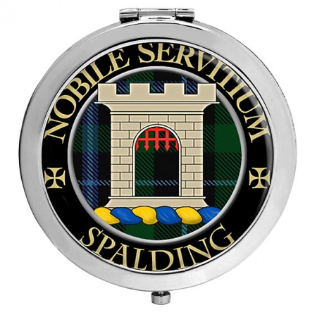 Spalding Scottish Clan Crest Compact Mirror