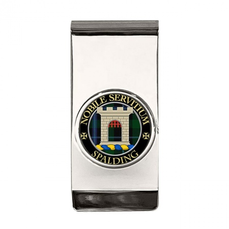 Spalding Scottish Clan Crest Money Clip