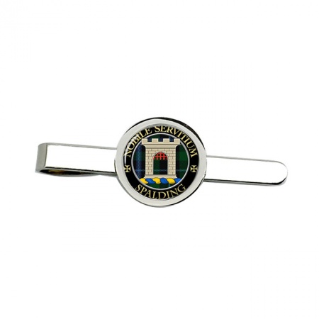 Spalding Scottish Clan Crest Tie Clip