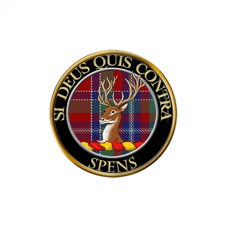 Spens Scottish Clan Crest Pin Badge