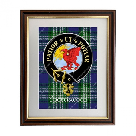 Spottiswood Scottish Clan Crest Framed Print