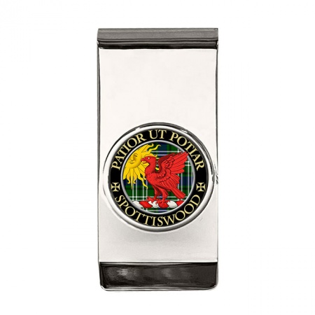 Spottiswood Scottish Clan Crest Money Clip