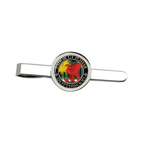 Spottiswood Scottish Clan Crest Tie Clip