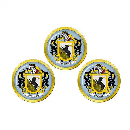 Steiner (Swiss) Coat of Arms Golf Ball Markers
