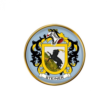 Steiner (Swiss) Coat of Arms Pin Badge