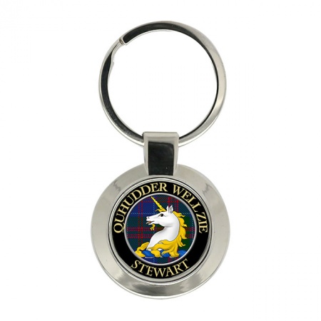 Stewart of Appin Scottish Clan Crest Key Ring