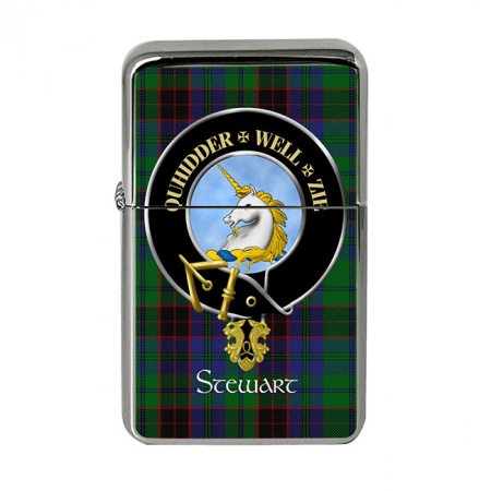 Stewart of Appin Scottish Clan Crest Flip Top Lighter