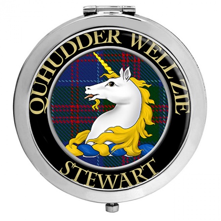 Stewart of Appin Scottish Clan Crest Compact Mirror