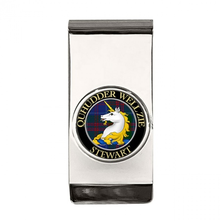 Stewart of Appin Scottish Clan Crest Money Clip