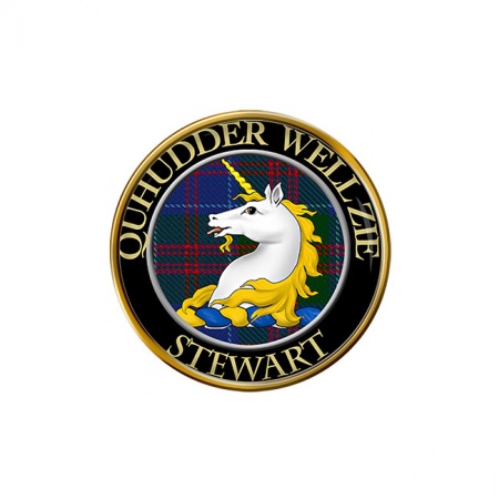 Stewart of Appin Scottish Clan Crest Pin Badge
