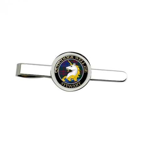 Stewart of Appin Scottish Clan Crest Tie Clip