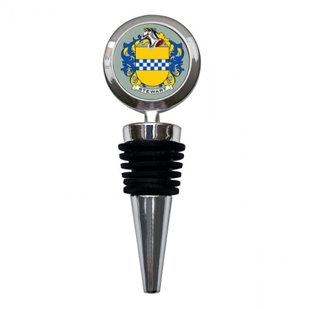 Stewart (Scotland) Coat of Arms Bottle Stopper