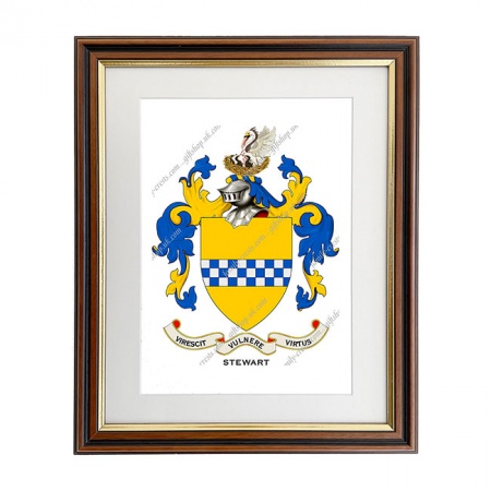 Stewart (Scotland) Coat of Arms Framed Print
