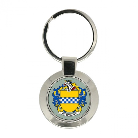 Stewart (Scotland) Coat of Arms Key Ring