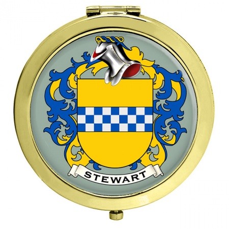 Stewart (Scotland) Coat of Arms Compact Mirror
